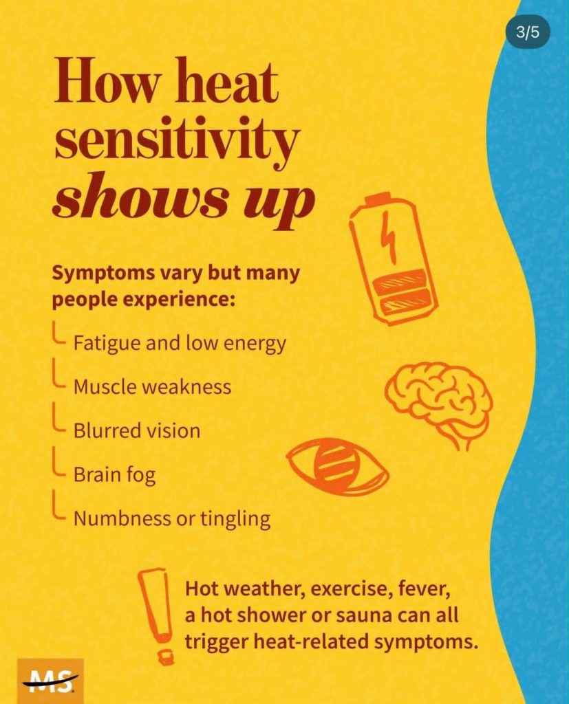 Heat sensitivity